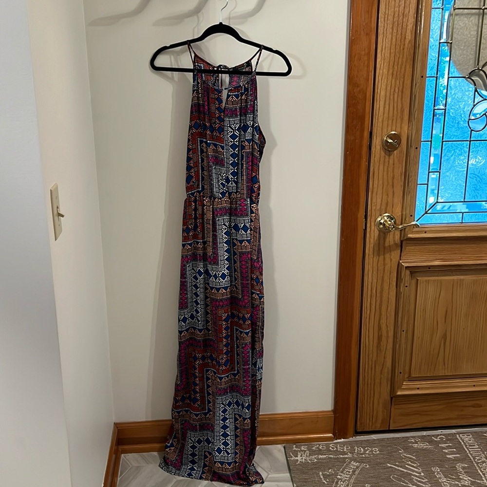 Halter Top Maxi Dress